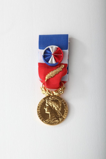 Médaille d'Honneur du Travail Or 35 ans en Or massif