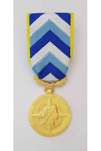 Médaille d'Honneur de l'Engagement Ultramarin Or