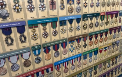 Liste des médailles militaires Françaises